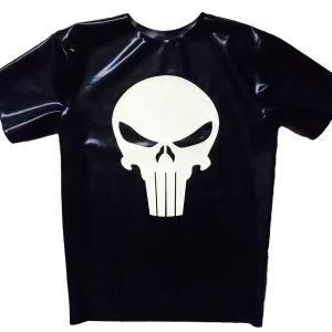 Latex Punisher Skull T-shirt