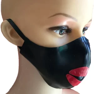 Latex Lips Face Mask