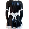 Latex Mini Maid Dress with Apron
